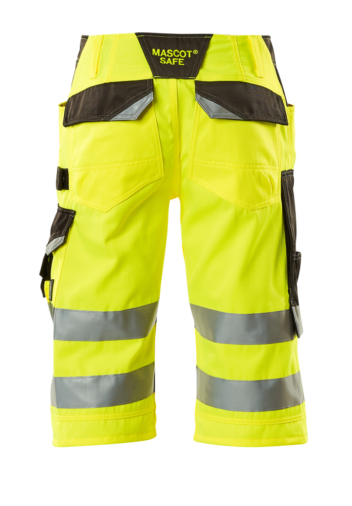 Shorts, lang SAFE SUPREME Hi-vis Gelb/Dunkelanthrazit C48