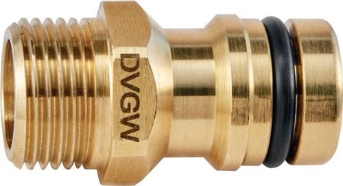 Gerätestecker GEKA plus KTW MS AG G 1/2 Zoll SB GEKA