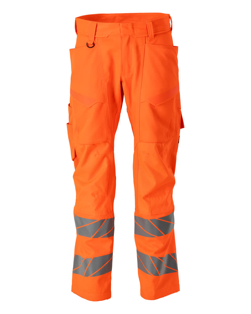 Hose mit Knietaschen ACCELERATE SAFE Hi-vis Orange 76C47