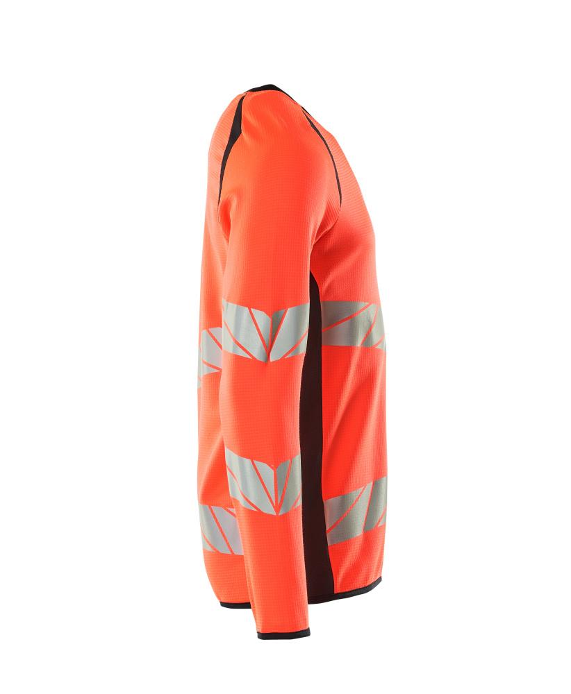 Sweatshirt ACCELERATE SAFE Hi-vis Rot/Schwarzblau XL ONE
