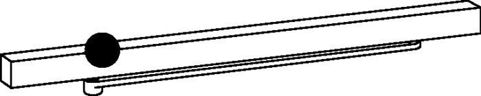 Gleitschiene G EMF elektromechanisch silber