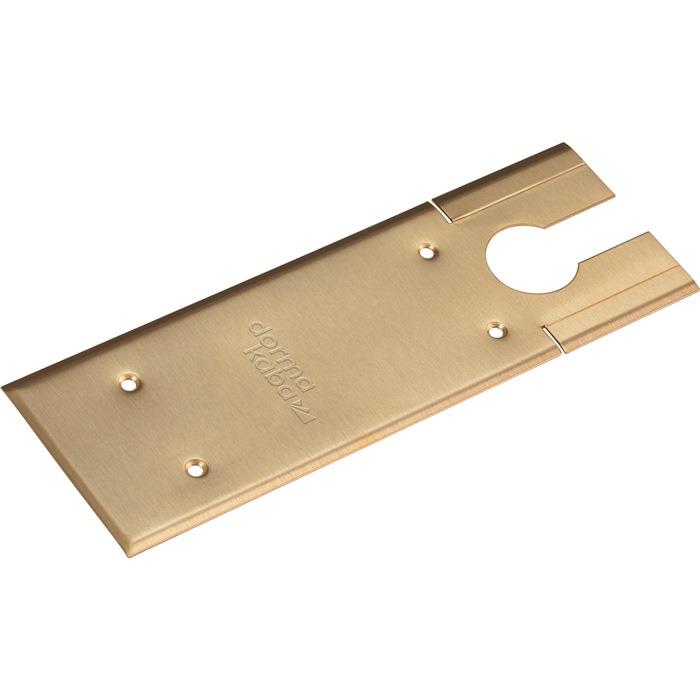 Deckplatte zu BTS 75 V Messing matt gebürstet DORMAKABA