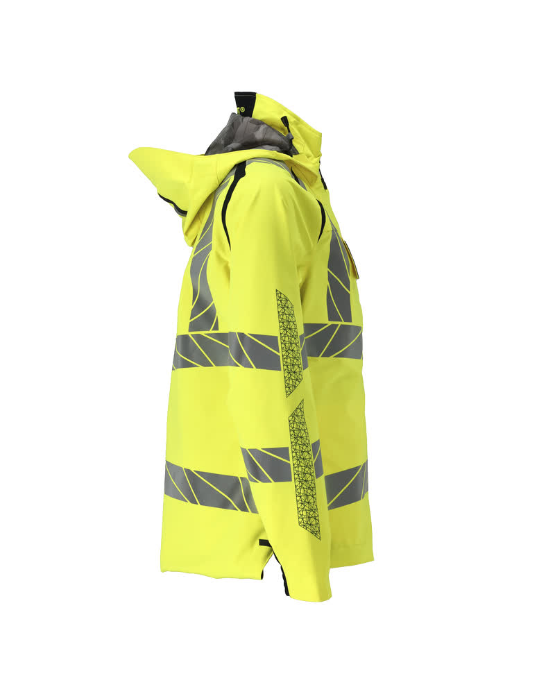Damen-Passform Hardshelljacke ACCELERATE SAFE Hi-vis Gelb/Schwarzblau L
