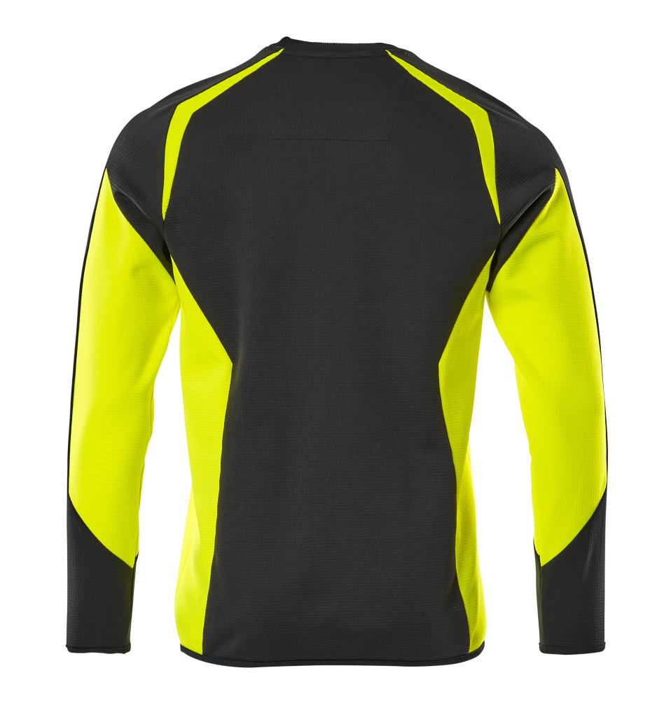 Sweatshirt ACCELERATE SAFE Schwarz/Hi-vis Gelb 5XL