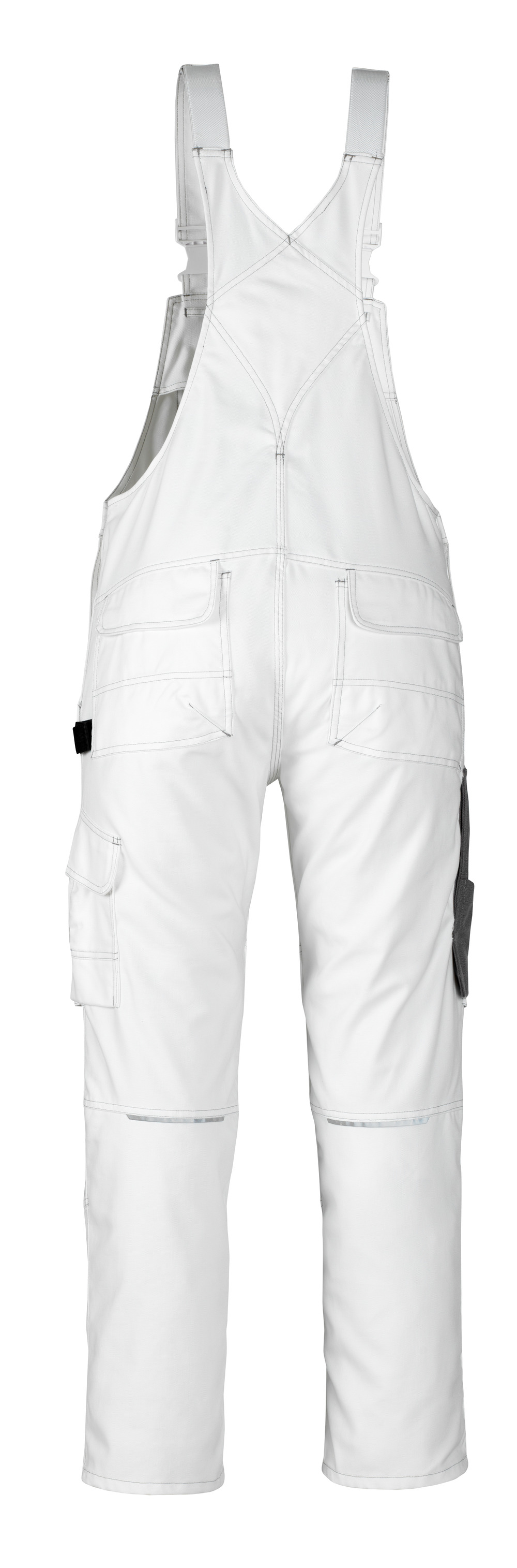 Latzhose mit Knietaschen HARDWEAR Weiß 76C46