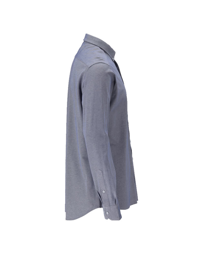 Hemd FRONTLINE Blau-meliert 39-40