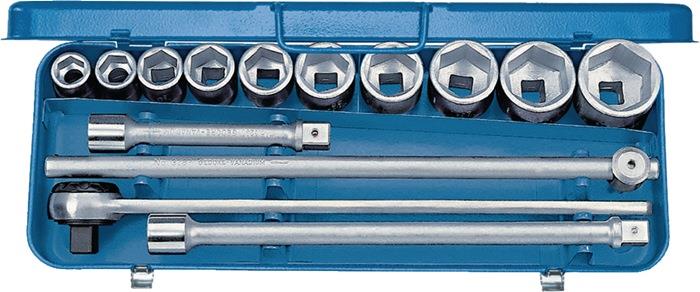 Steckschlüsselsatz 32 EMU-2 14-teilig 3/4 ″ Schlüsselweiten 22-50 mm Anzahl Zähne 50 6-Kant GEDORE