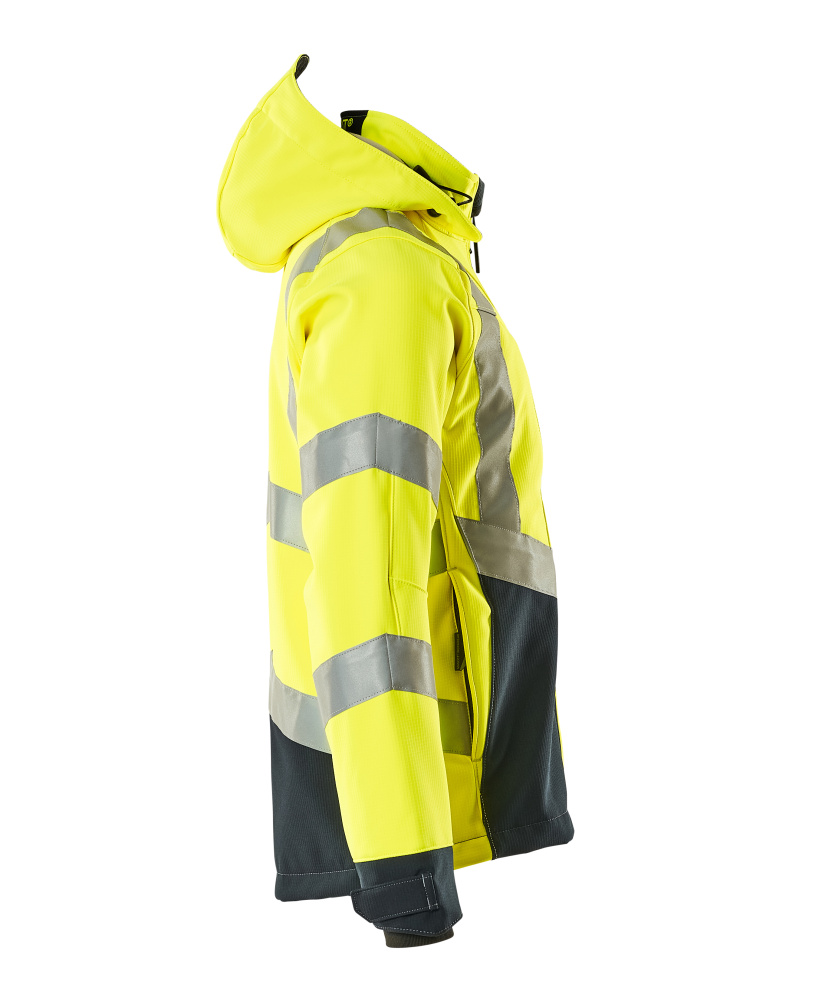 Softshelljacke SAFE SUPREME Hi-vis Gelb/Schwarzblau L