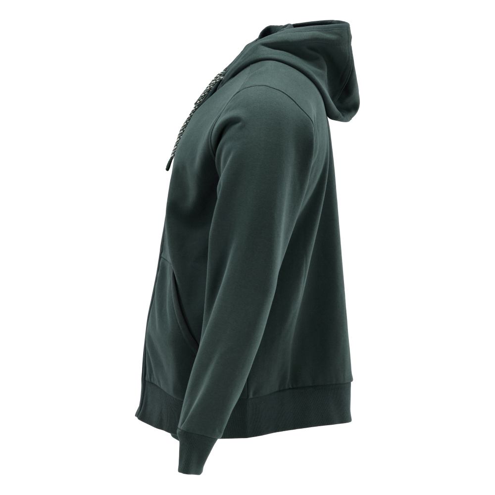 Kapuzenpullover mit Reißverschluss CUSTOMIZED Waldgrün S