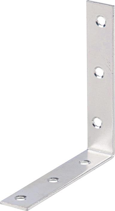 Stuhlwinkel sendzimirverzinkt 100 x 100 mm 19 mm 2 mm 6 5,3 mm