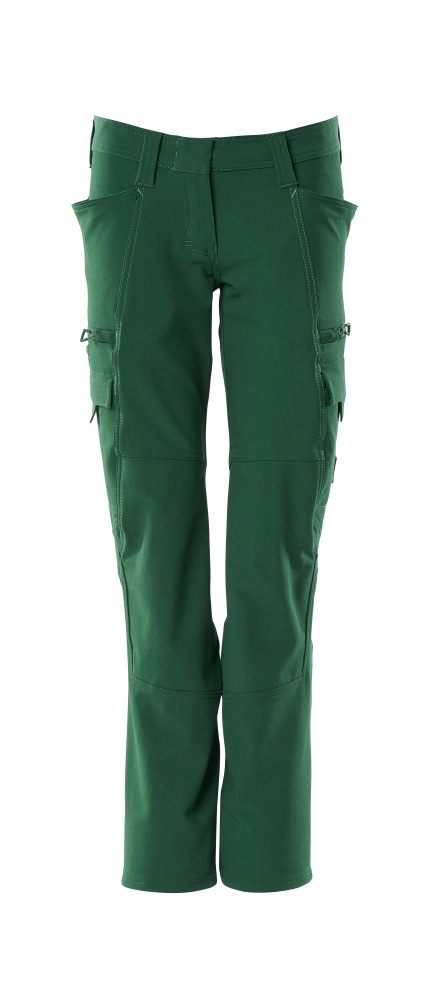 Damen-Passform PEARL Hose mit Schenkeltaschen ACCELERATE Grün 76C38