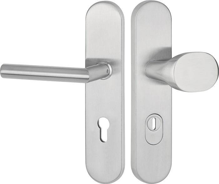 Schutzgarnitur 1802/2089.KS/3128 Edelstahl 72 mm 36-53 mm HERMAT