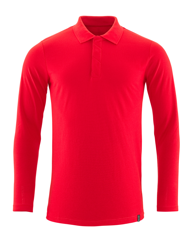 Polo-Shirt, Langarm CROSSOVER Verkehrsrot 2XLONE