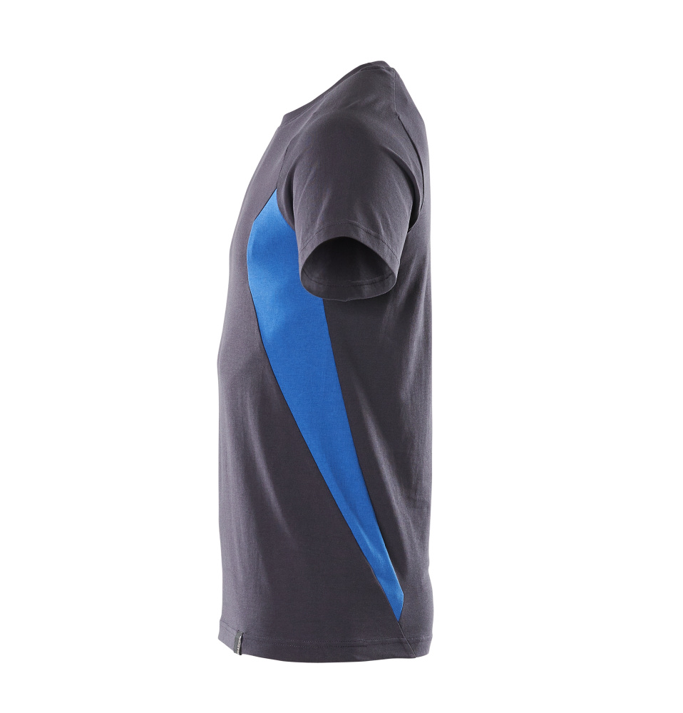 T-Shirt ACCELERATE Schwarzblau/Azurblau S  ONE