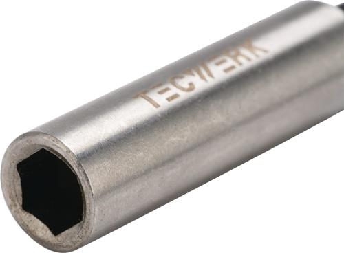 Bithalter 1/4 Zoll F 6,3 1/4 Zoll C 6,3 Magnet L.60mm TECWERK