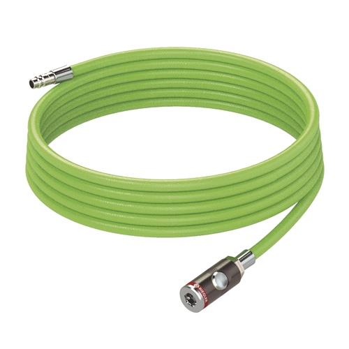 Gewebeschlauchset ID 9mm AD 15mm L.5m leuchtgrün