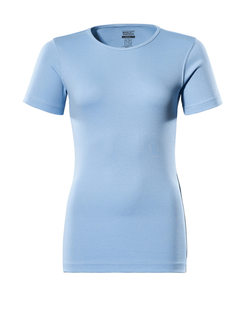 Damen-Passform T-Shirt CROSSOVER Hellblau XS