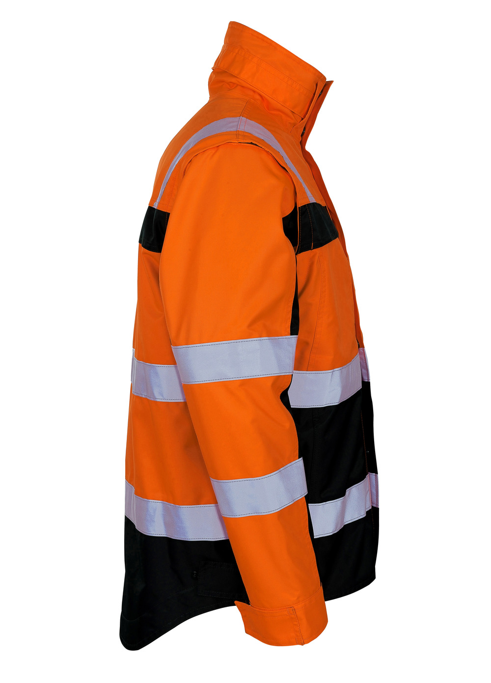 Winterjacke SAFE COMPETE Hi-vis Orange/Marine M