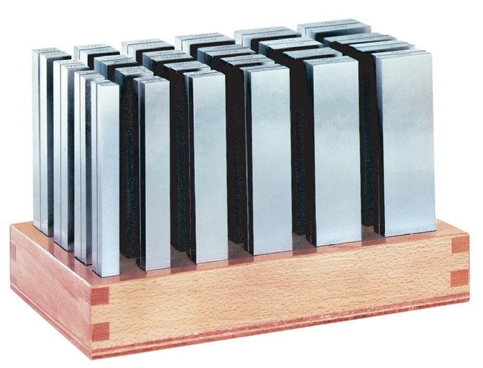 Parallelunterlagensatz Nr. 6348P Präzision 100 100 mm 5-24 mm 2-6 mm