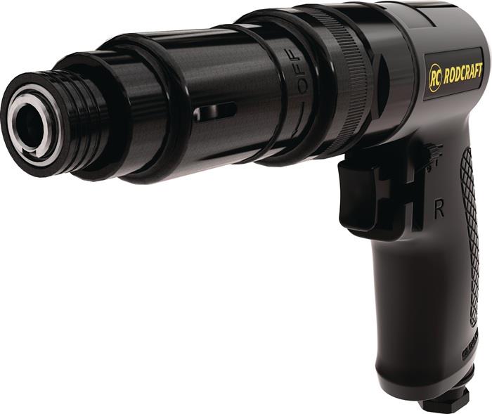 Druckluftdrehschrauber RC 4710 2000 min-¹ 6,3 mm (1/4″) A4-kt. 2-6 Nm RODCRAFT