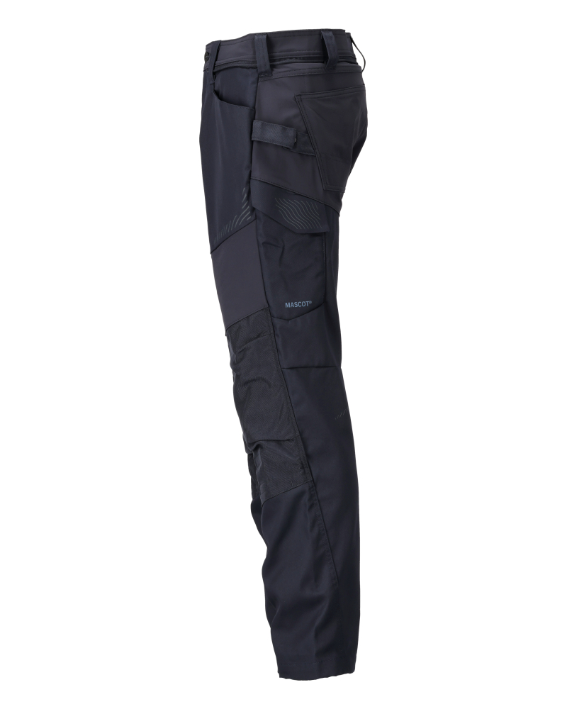 Hose mit Knietaschen CUSTOMIZED Schwarzblau 90C48
