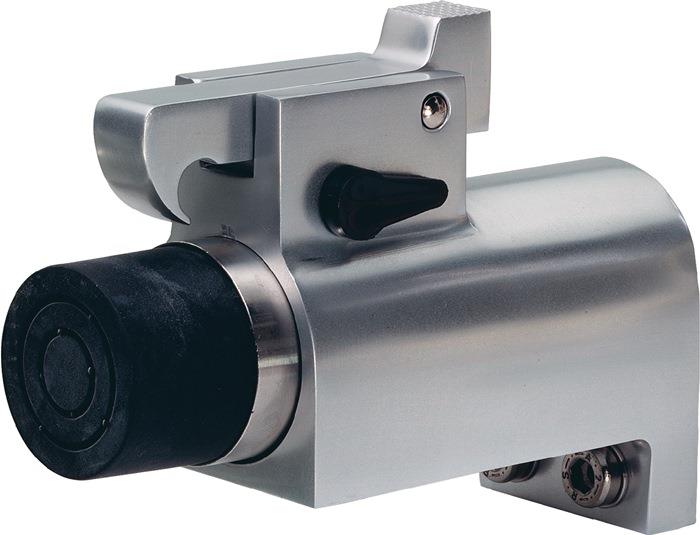 Türfeststeller 1011.02 Aluminium silberfarbig lackiert Wandmontage KWS