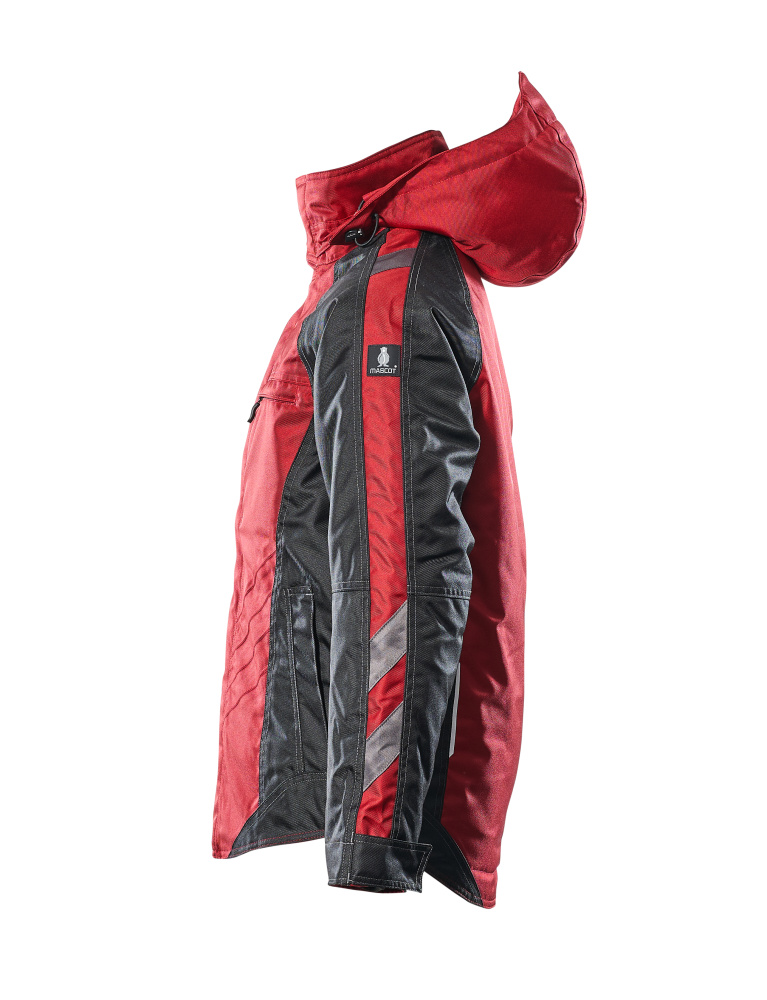 Winterjacke UNIQUE Rot/Schwarz L