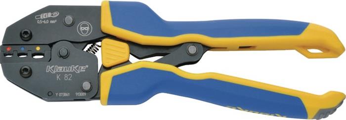 Crimpzange K82A Länge 225 mm 0,5-6,0 mm² KLAUKE