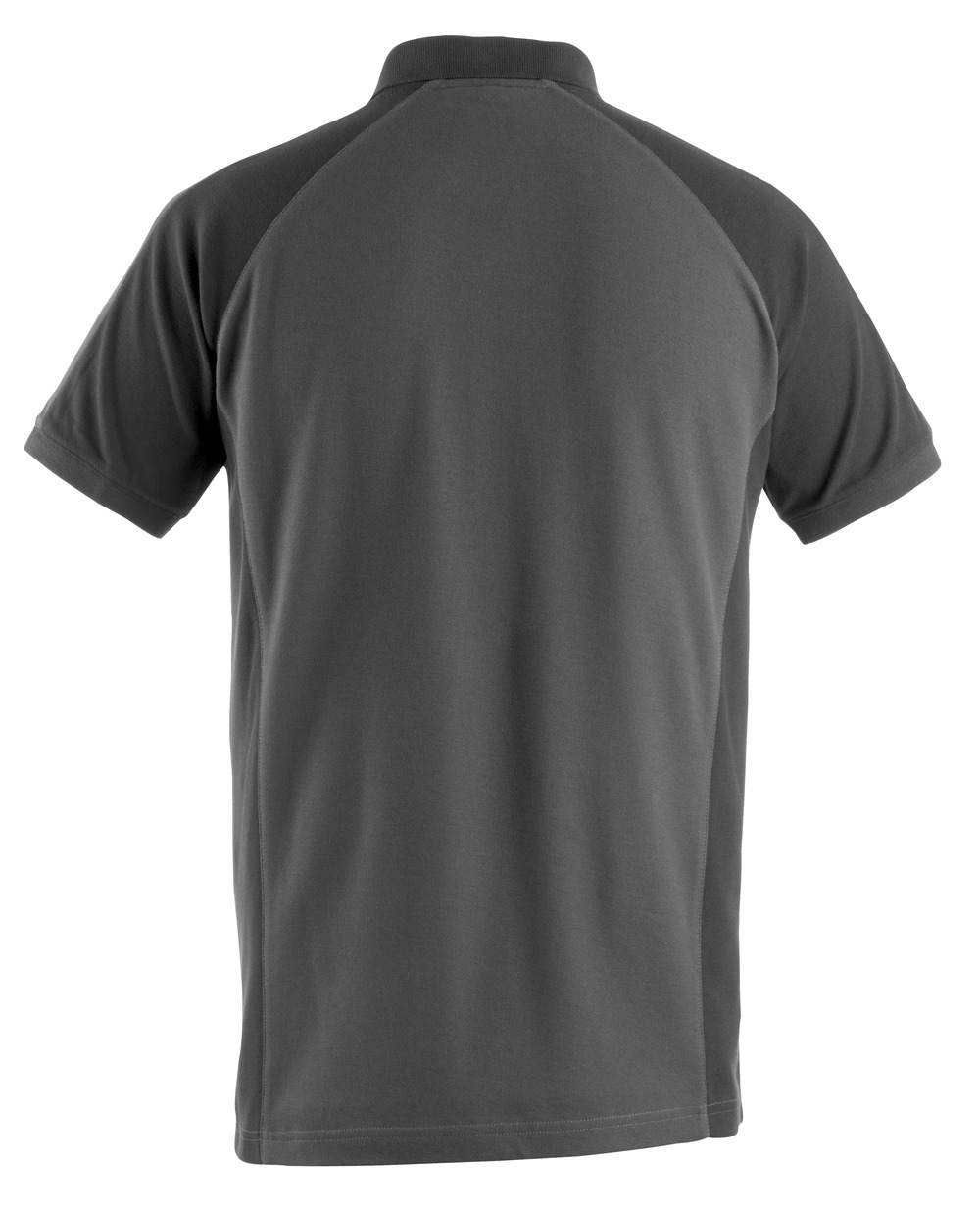 Polo-Shirt UNIQUE Dunkelanthrazit/Schwarz L