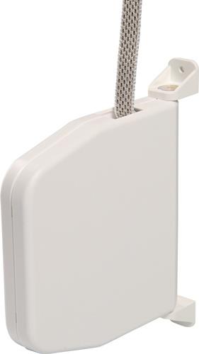 Gurtwickler gekapselt Ku.weiß Gurt-B.14mm f.Gurt-L.4-5m FRIDAVO