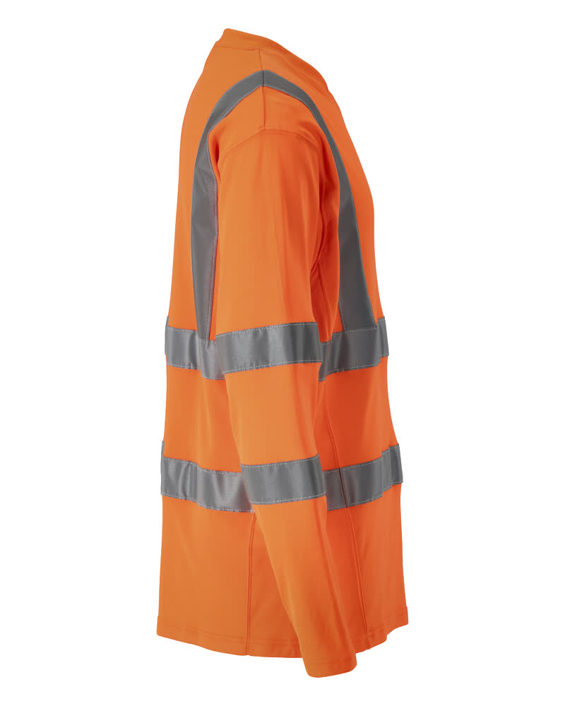 Langarmshirt SAFE CLASSIC Hi-vis Orange L