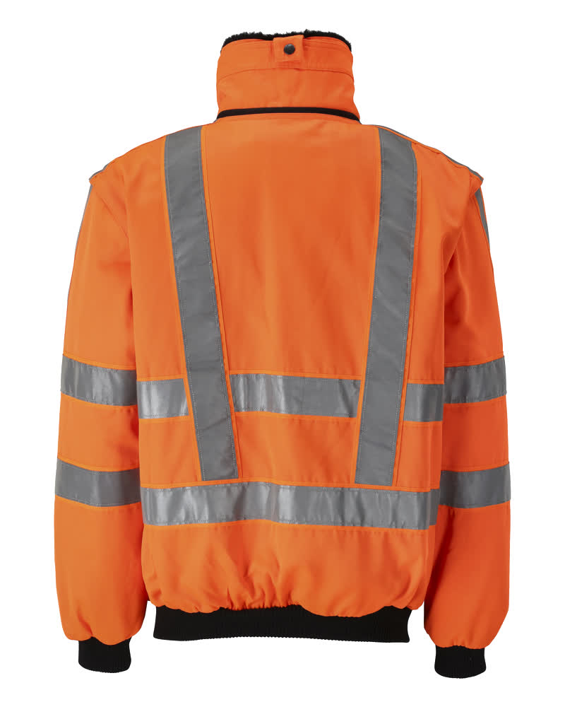 Pilotjacke SAFE ARCTIC Hi-vis Orange 4XL