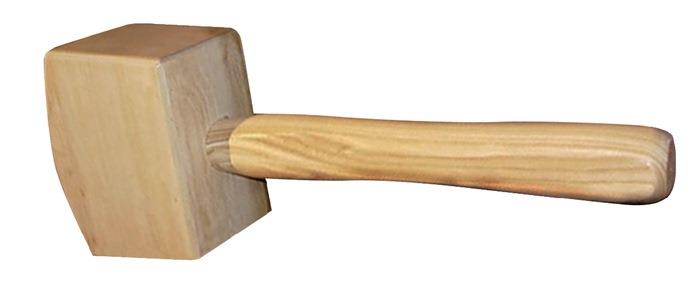 Schreinerklüpfel Kopflänge 140 mm Kopfhöhe 80 mm 1000 g