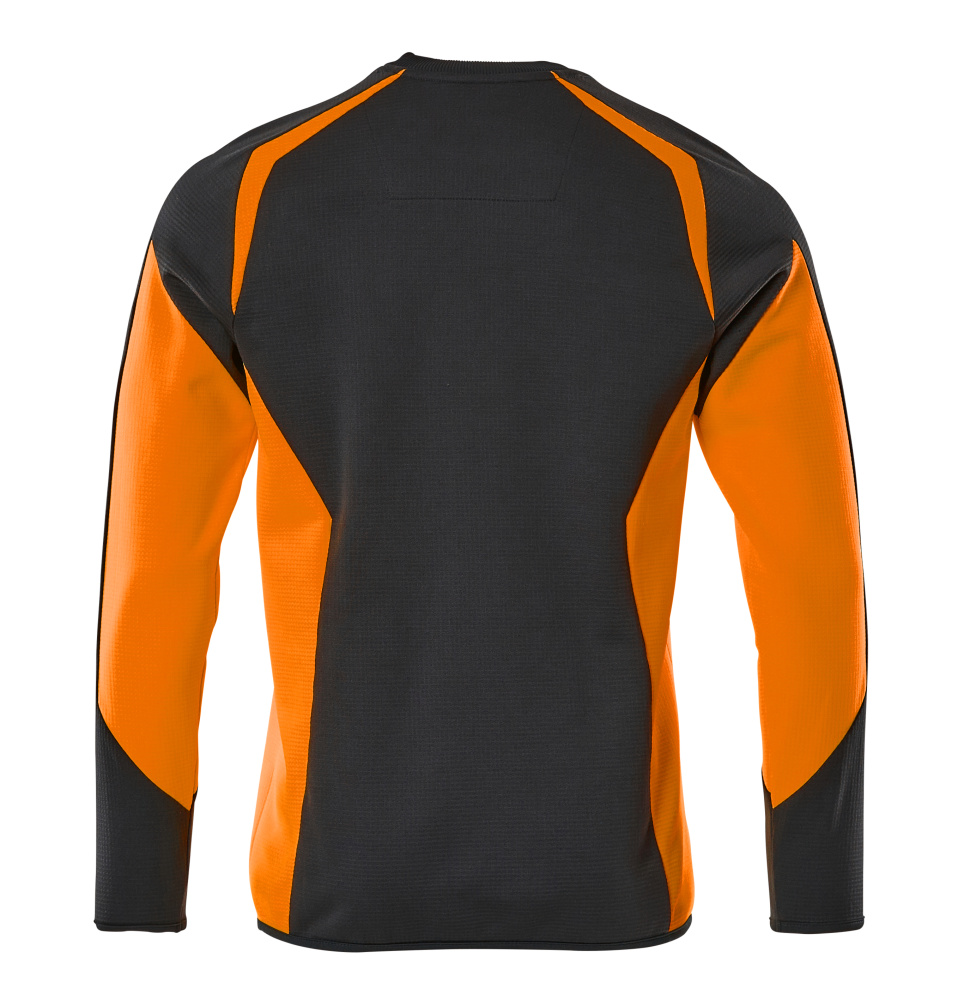 Sweatshirt ACCELERATE SAFE Schwarzblau/Hi-vis Orange 5XL