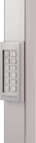 Zugangs-Tastatur Slimstone-2- Codetast.Schutzklasse IP65 silber Bel.Ja