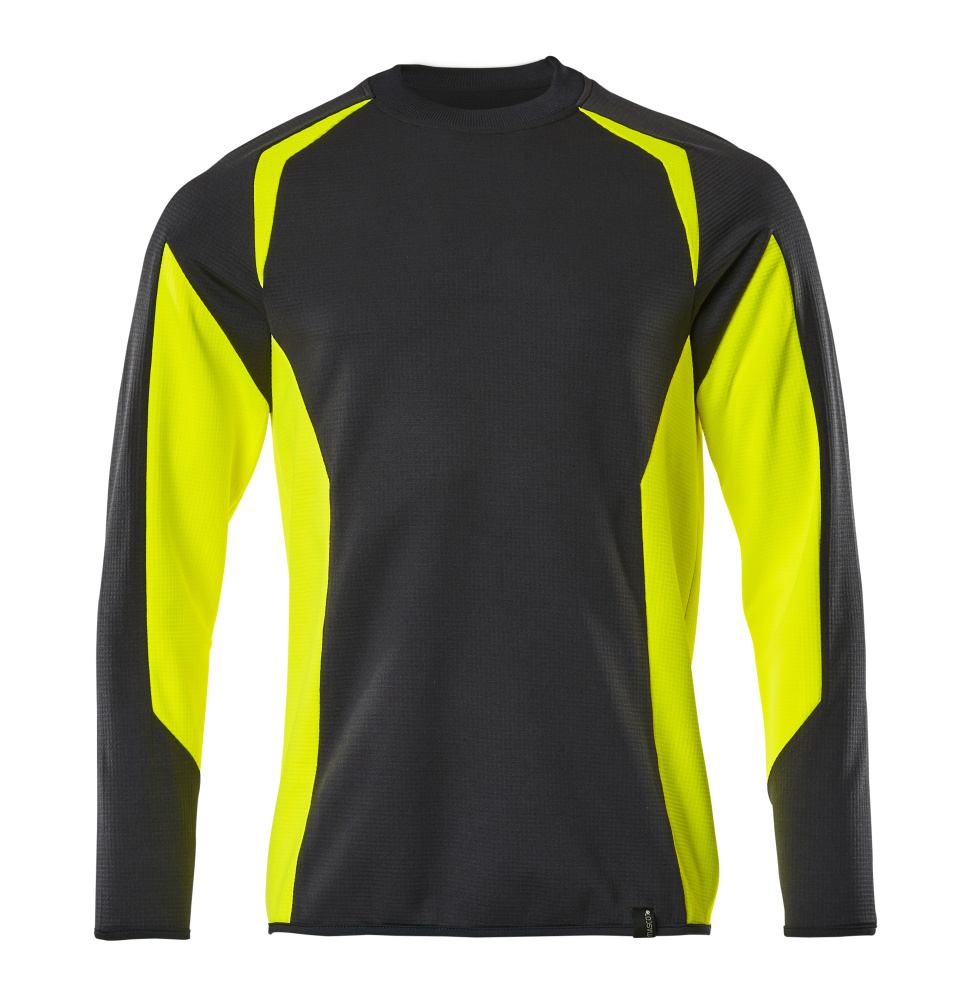 Sweatshirt ACCELERATE SAFE Schwarz/Hi-vis Gelb 5XL