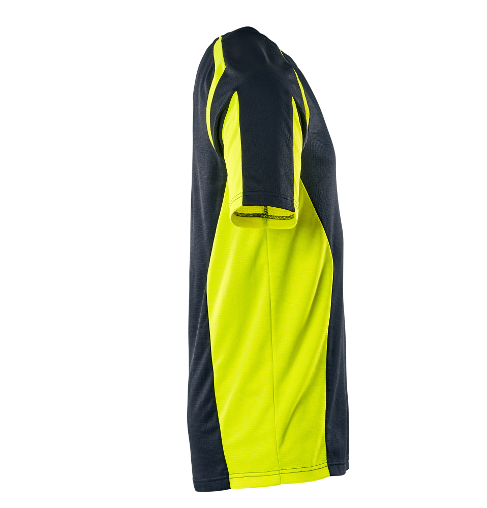 T-Shirt ACCELERATE SAFE Schwarzblau/Hi-vis Gelb 4XL