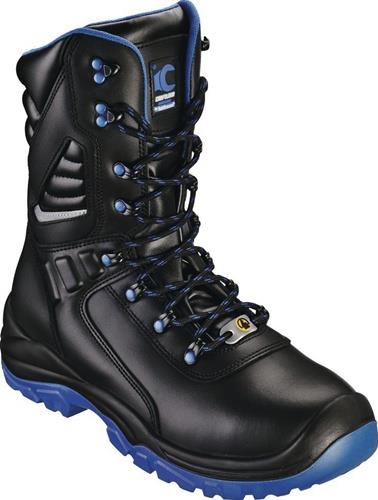 Sicherheitsstiefel TORGAU Gr.40 W.11 schwarz/blau S3S FO SR ESD EN20345