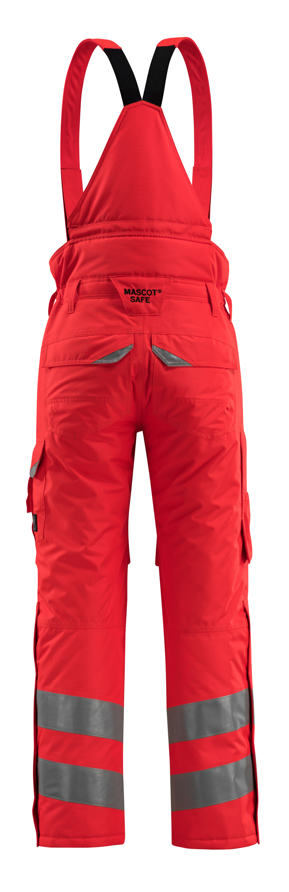 Winterhose SAFE SUPREME Hi-vis Rot L