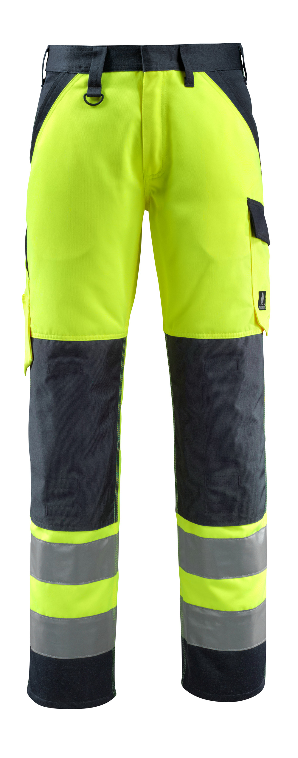 Hose mit Knietaschen SAFE LIGHT Hi-vis Gelb/Schwarzblau 76C52
