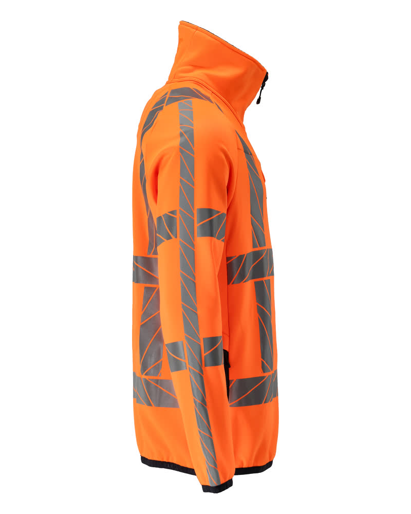 Fleecejacke ACCELERATE SAFE Hi-vis Orange L