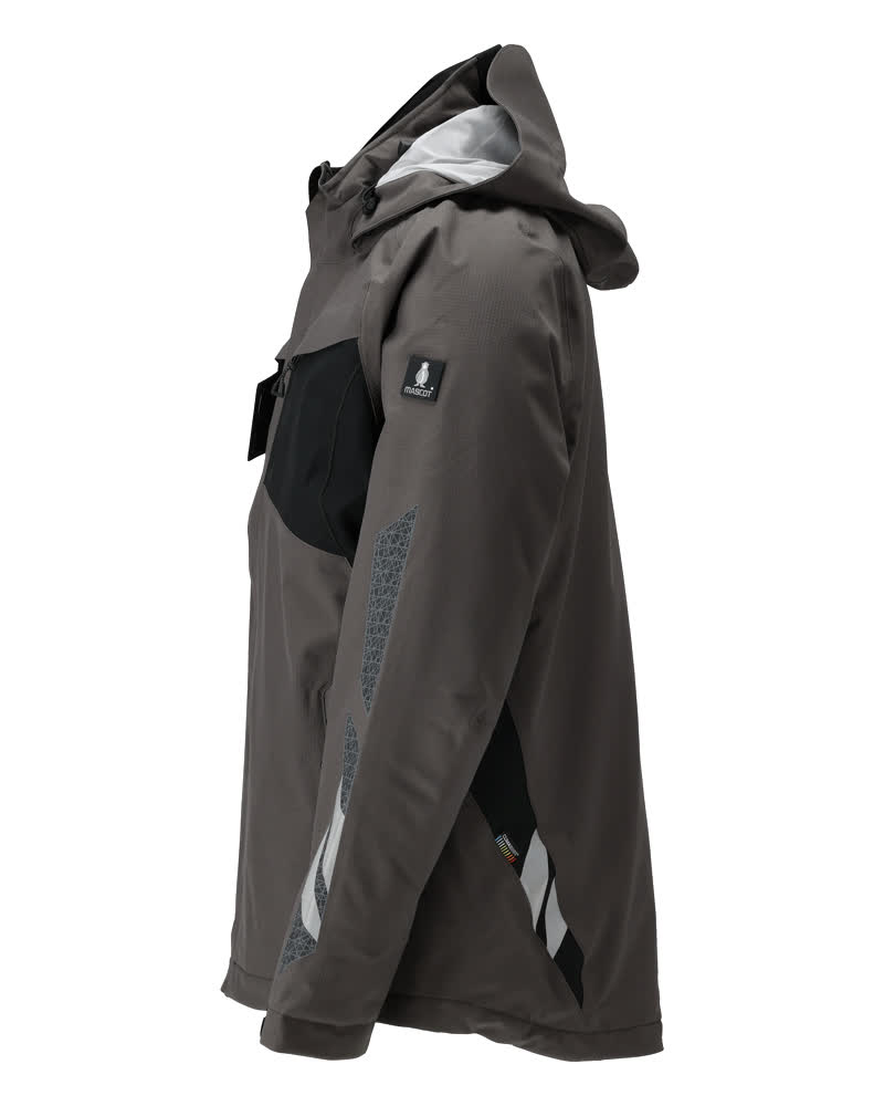 Winterjacke ACCELERATE Dunkelanthrazit/Schwarz L