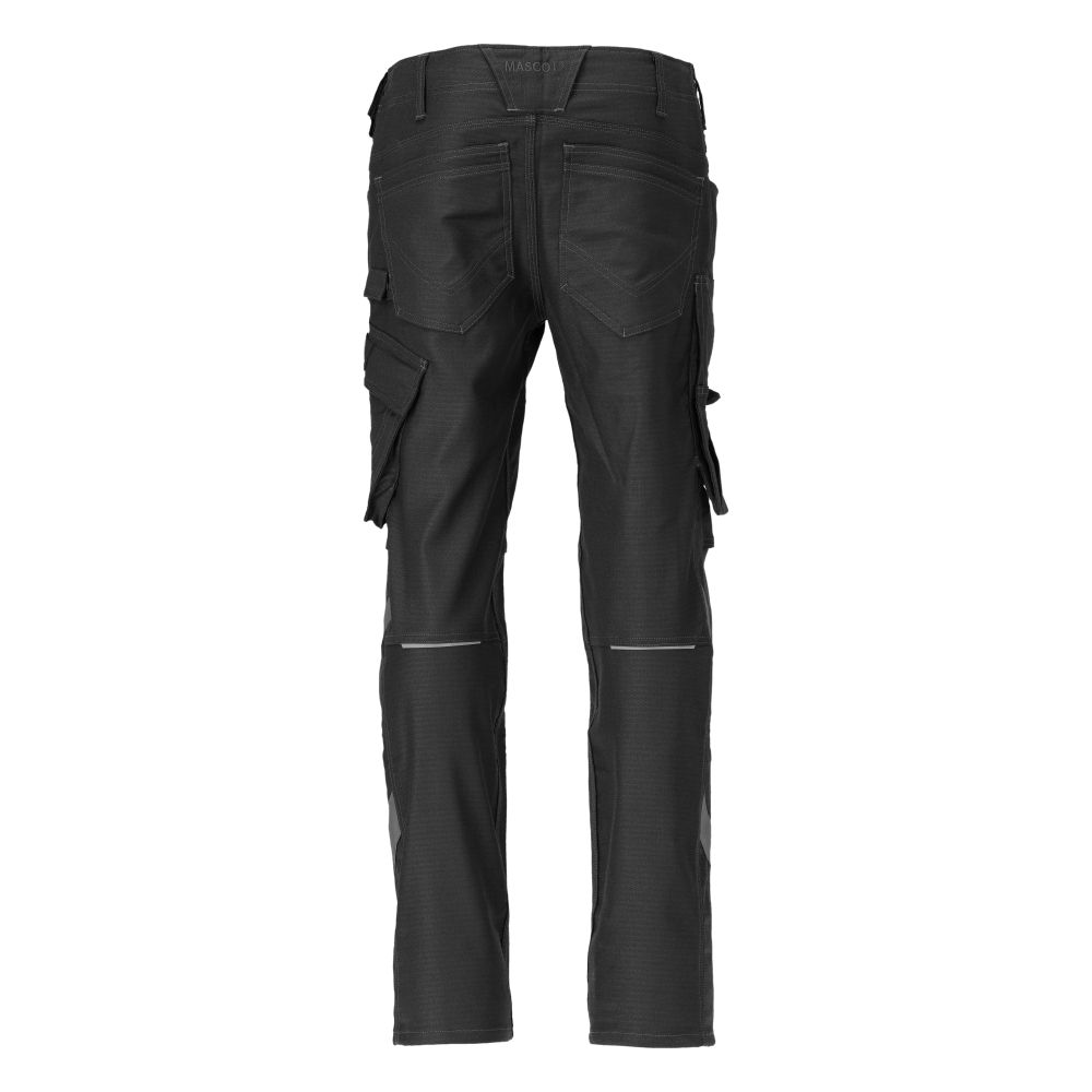 Hose mit Knietaschen UNIQUE Schwarz 82C50