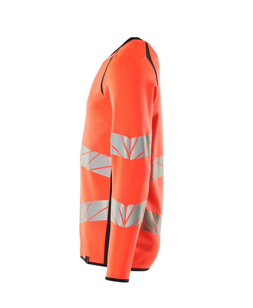 Sweatshirt ACCELERATE SAFE Hi-vis Rot/Schwarzblau XL ONE