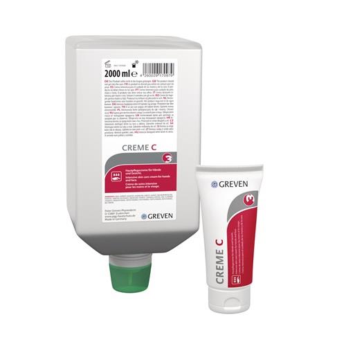 Hautpflegecreme GREVEN® CREME C 100ml silikonfrei,parfümiert Tube GREVEN