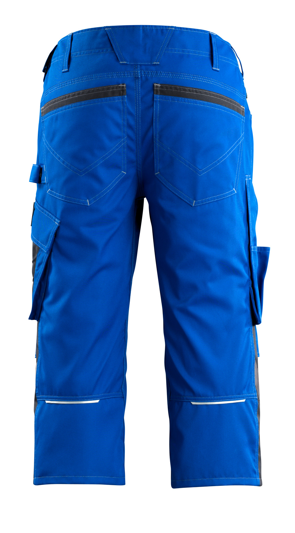 Dreiviertel-Hose mit Knietaschen UNIQUE Kornblau/Schwarzblau C47