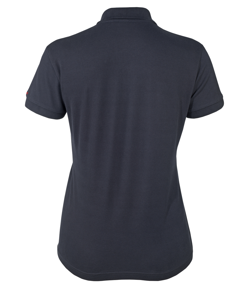 Damen-Passform Polo-Shirt CROSSOVER Schwarzblau M