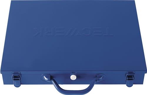Sortimentskasten B438xT342xH70mm 23 Fächer blau blau TECWERK