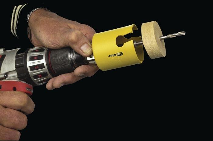 Lochsägen-Satz Multi Purpose Schnitttiefe 52 mm HM-bestückt PROFIT 8-teilig 25-80 mm