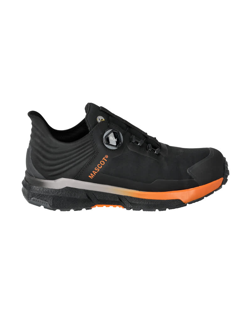 Sicherheitsschuhe FOOTWEAR CUSTOMIZED Schwarz/Hellorange 1040